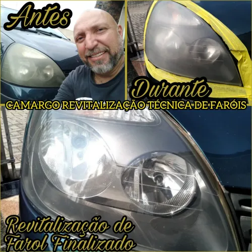 Polimento / Revitalização de Faróis