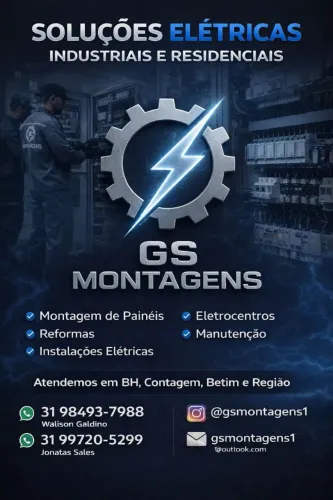 Eletricistas residencial,  força e controle 