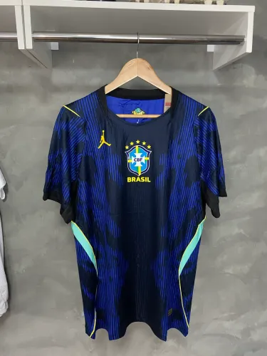 Camisa Brasil Azul Jogador 2026