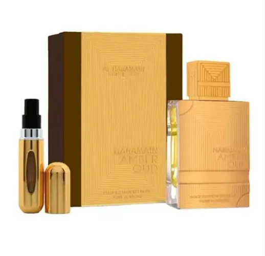 Al haramain oud amber extreme + decanter