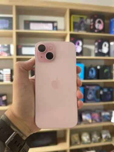 iPhone 15 128gb Rosa - Até 12x sem juros, Loja Física