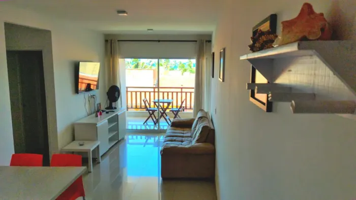 apartamento a venda com 2 quartos vista mar praia do cumbuco