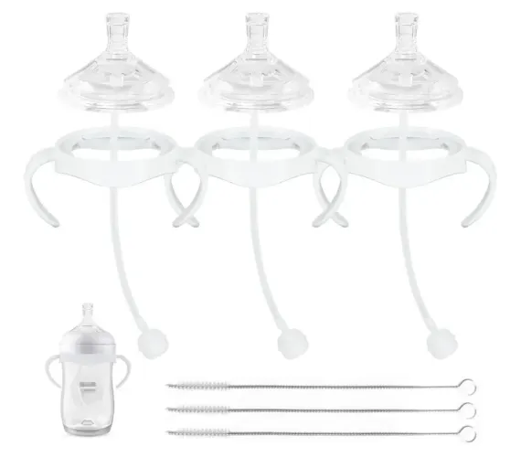 Kit Canudo Suave Philips Avent Natural Garrafa Silicone