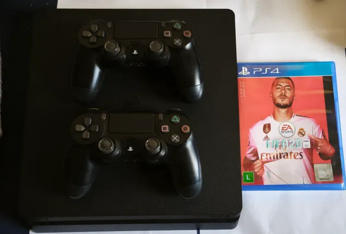 PS4 SLIM 1TB - PRONTO PRA JOGAR