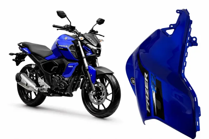 Capa Tanque Esquerda Fazer FZ15 ABS original 2023/2024