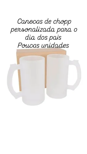 Caneca de chopp jateada personalizada flamengo ou de sua preferência