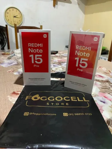 REDMI NOTE 15 PRO 4G 256/8 NOVO LACRADO 