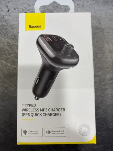 Baseus Transmissor Carregador Isqueiro MP3