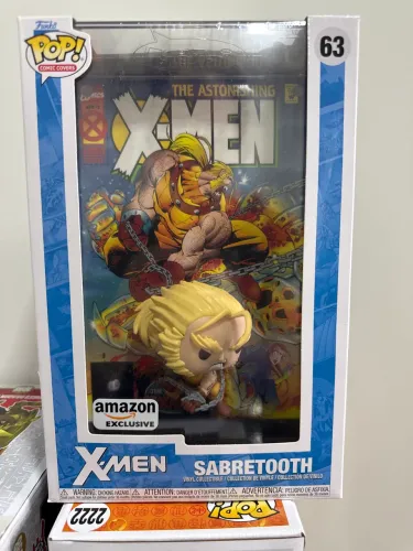 FUNKO POP COMIC COVER SABRETOOTH 63