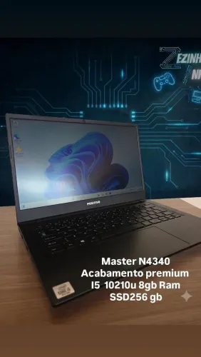 Notebook Positivo Master N4340 I5 10210u 8gb Ram 256gb SSD