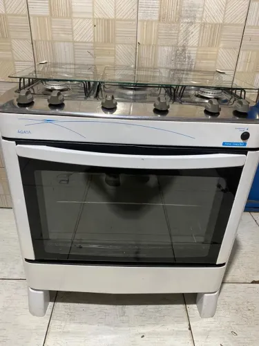 Fogão Esmaltec de 5 bocas branco 