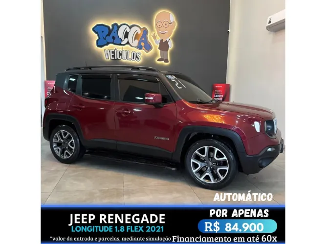 Jeep Renegade Longitude 1.8 4X2 Flex 16V Aut. 2021
