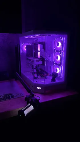 Gabinete Aigo Darkflash DQX90 com 3 fans