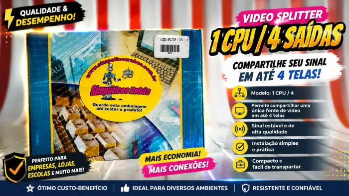 Video de distribuição de tela