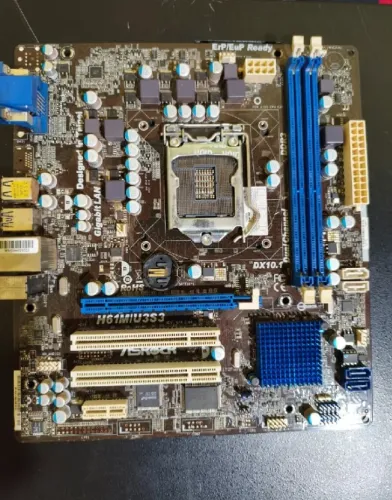 Placa-mãe ASRock H61M/U3S3 - LGA 1155 DDR3