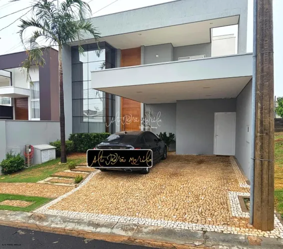 Casa em Condomínio para Venda em Marília, Condomínio Reserva Esmeralda, 3 dormitórios, 3 s