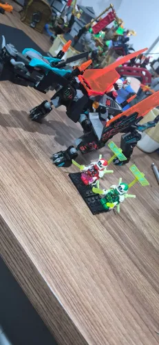Lego ninjago Dragao unagami + 2 keytanas