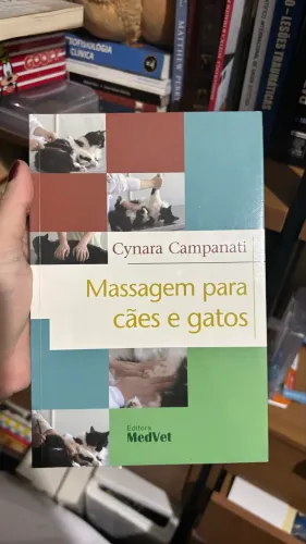 livro massagem para cães e gatos medvet
