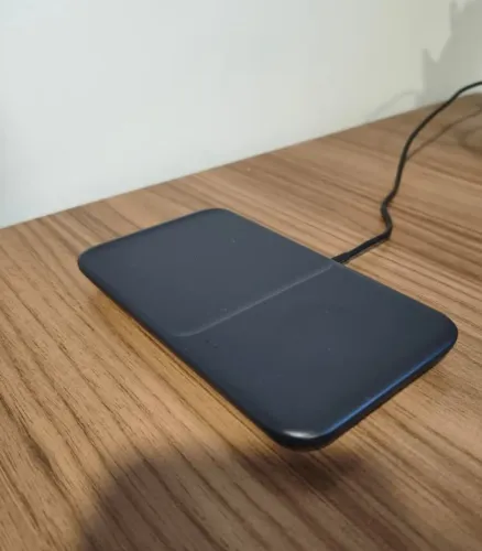 Carregador Sem Fio Samsung Wireless Charger Preto (+ Fonte)