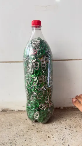 Lacre de latinha de alumínio