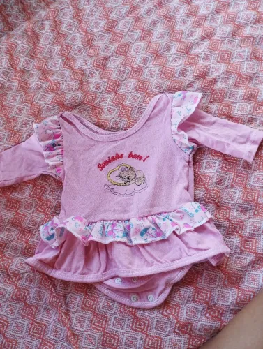 Roupa para bebê menina de 3 a 6 meses