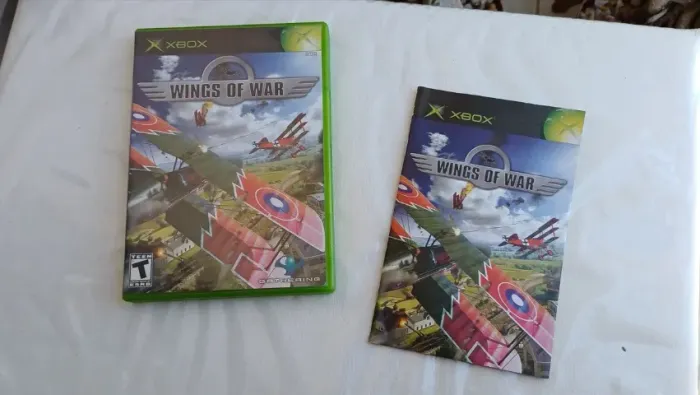 Jogo Wings Of War Original Xbox Completo Impecável