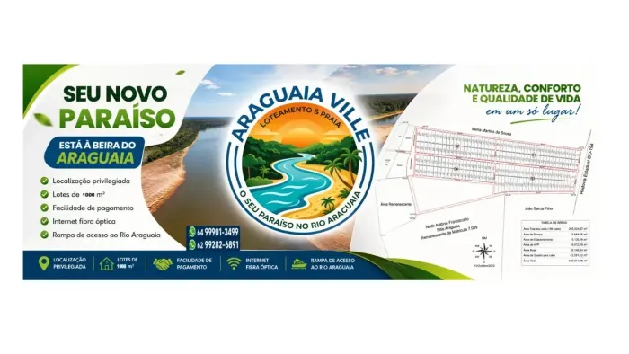 Imóvel para venda com 1000 metros quadrados em Setor Araguaia - Aragarças - GO