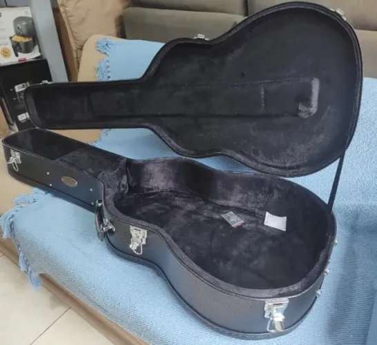 Case ABS Rígido para Violão Folk Strinberg WSD Preto