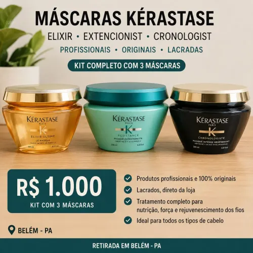 Oportunidade única!!! Kit Kérastase