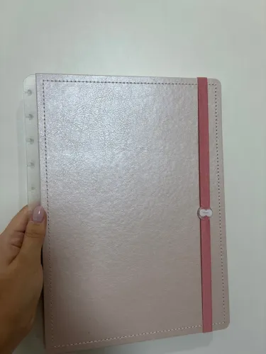 CAPA ROSE PARA CADERNO INTELIGENTE