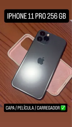 Vendo ou troco! iPhone 11 Pro 256 gigas tela trocada