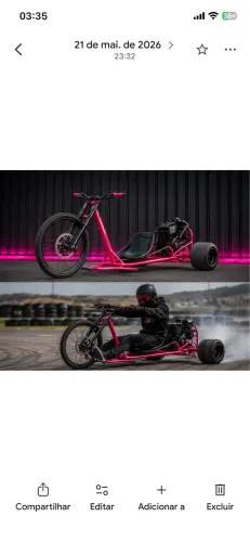TRIKE DRIFT MOTORIZADO - MOTOR DAFRA