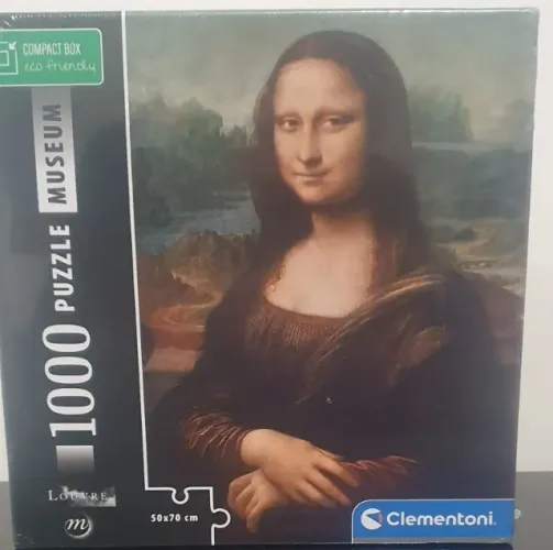 Quebra cabeça marca Clementoni - Monalisa - 1000 peças - lacrado