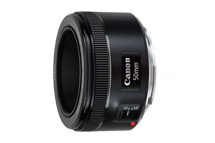 Lente canon 50 mm 1.8 nova