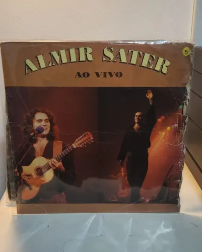Disco vinil Almir Sater ao vivo lp