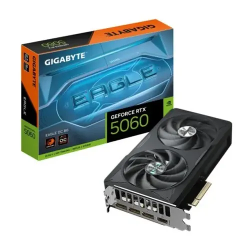 Placa De Vídeo Gigabyte RTX 5060 Eagle Oc 8GB Gddr7 128bits