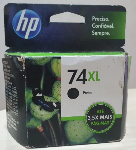 Cartucho HP 74XL ORIGINAL - LACRADO - VENCIDO