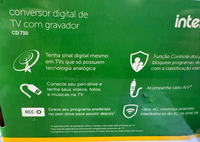 Conversor digital intelbras
