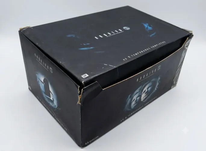 Box DVD Arquivo X 9 Temporadas - Caixa De Luxo Incompleta