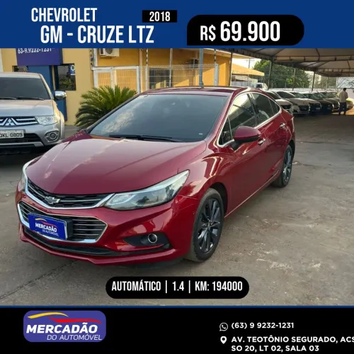 Chevrolet Cruze LTZ 1.4 16V Turbo Flex 4P Aut. 2018