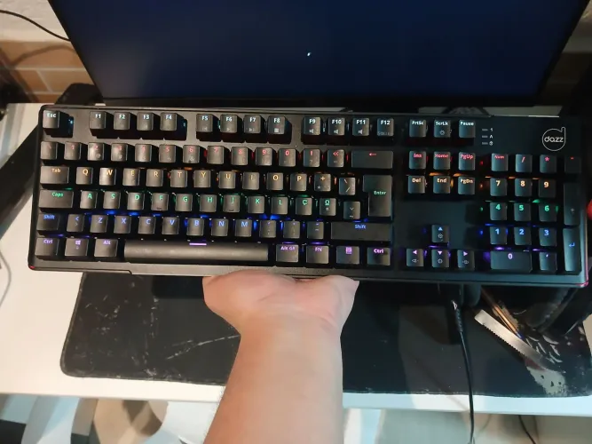 Teclado gamer dazz mecânico