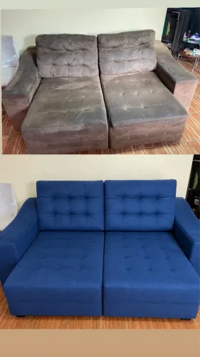 Reforma e fábricação de sofá 
