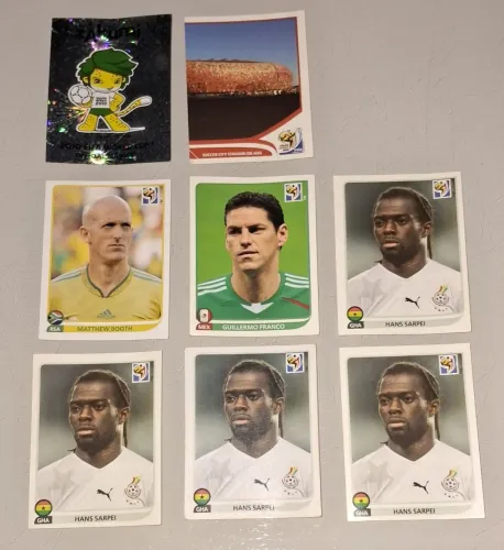 Figurinhas copa 2010