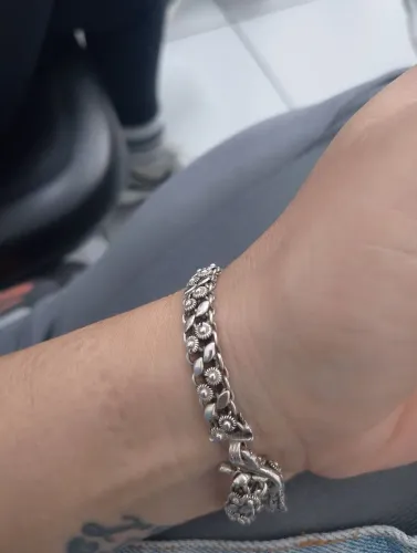 Pulseira prata bale