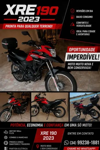 Xre 190 Única Dona
