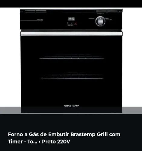 Forno a gás Brastemp