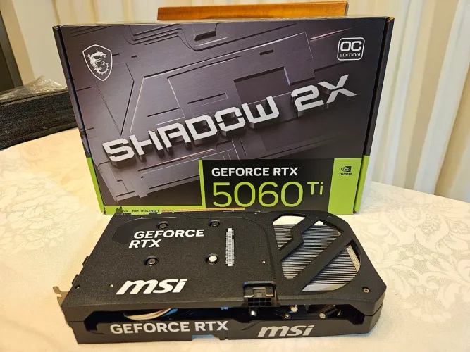 RTX 5060 ti 8gb MSI Shadow 2x