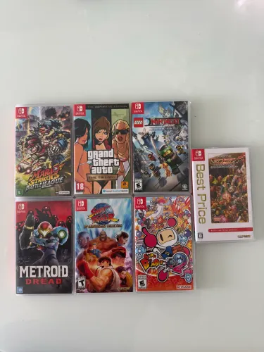 Jogos Nintendo Switch (Originais) - Vários Títulos