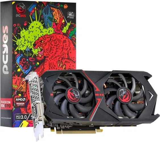 RX 570 4GB PCYES NACIONAL