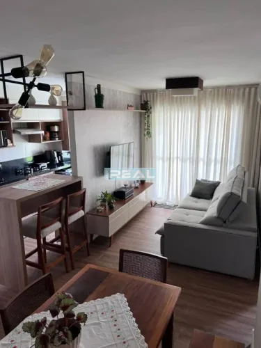 Apartamento com 2 dormitórios à venda, 60 m² por R$ 530.000,00 - Brisa da Mata - Jabotás -